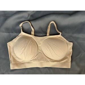 SOMA Beige LARGE Enbliss Luxe Adjustable Bralette Wireless Seamless Bra